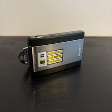 Sony Digital Camera Cybershot DSC-T300 10.1MP Silver Tested *Read Description*