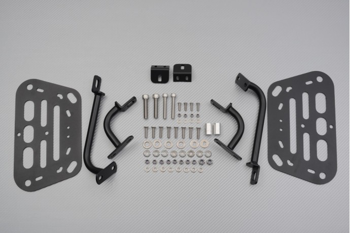Support de boîtier latéral HONDA Hornet 750 VOYAGER+ en acier renforcé anti-vibration