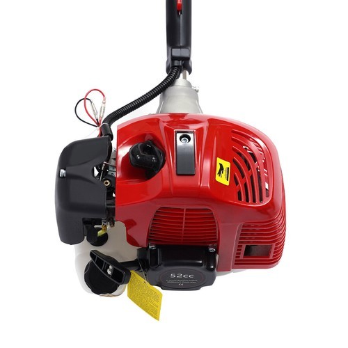 Gas Power Handheld Sweeper Broom Driveway Turf Artificial Grass Snow Clean 52CC