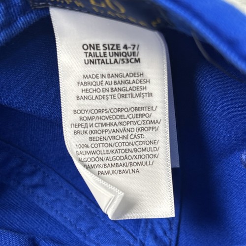 Polo Ralph Lauren Herren Polo Bear blau Twill Chino Kappe Mütze Einheitsgröße 4-7 - Bild 15 von 17