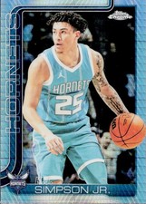 K.J. Simpson Jr. 2025-26 Topps Chrome Base Prism Refractor #45
