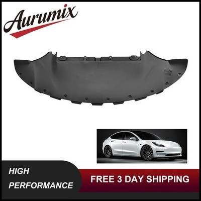 Front Lower Bumper Guard Shield Splash Under Cover Fits 2017-2022 Tesla Model 3
