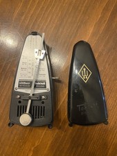 Vintage Wittner Taktell Piccolo Black Metronome Made in Germany Works Musician