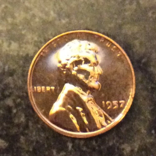 1957 PROOF LINCOLN CENT HIGH GRADE 1957 A-82