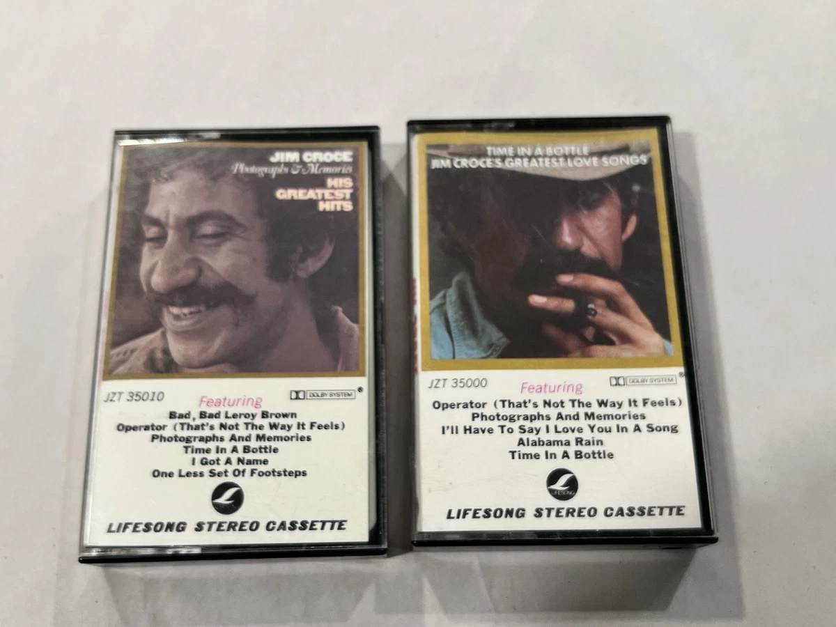 Cartouche 8-pistes Jim Croce - His Greatest Hits - Avec Manchon (occasion)