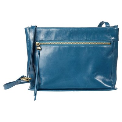 HOBO Lexie Crossbody Bag Riviera Vintage Hide Leather Womens One Size