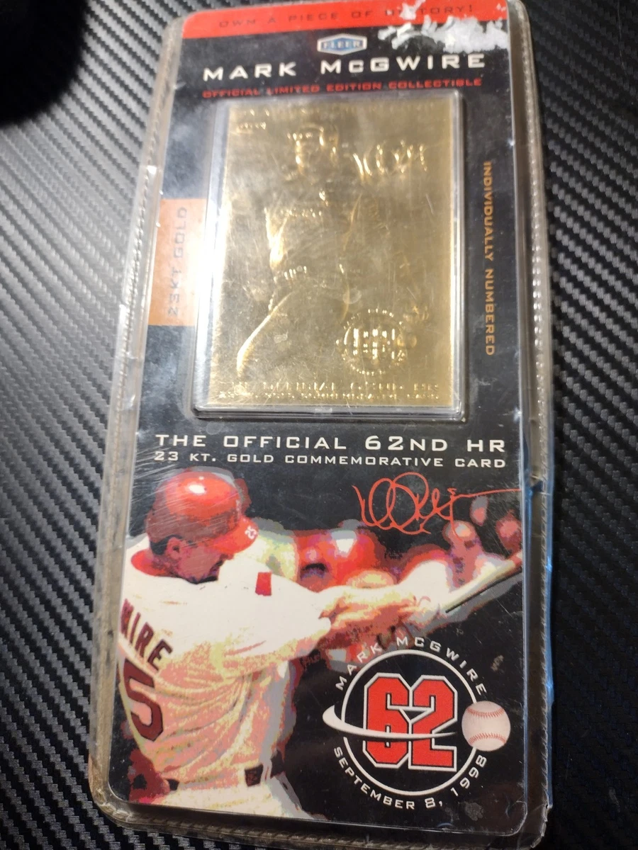 Mark Mcgwire 23 Kt Gold for sale | eBay