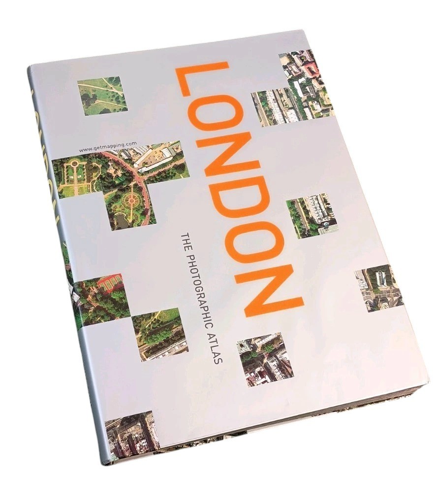 London Photographic Atlas Extra Large Hardback Book Great Contition