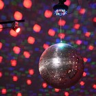 Yescom 16" Large Disco Ball with Motor and Light 6RPM Rotator & 3W RGB Spotlight — photo 1