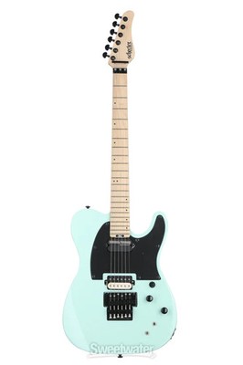 Schecter Sun Valley Super Shredder PT FR with Sustainiac - Sea Foam Green