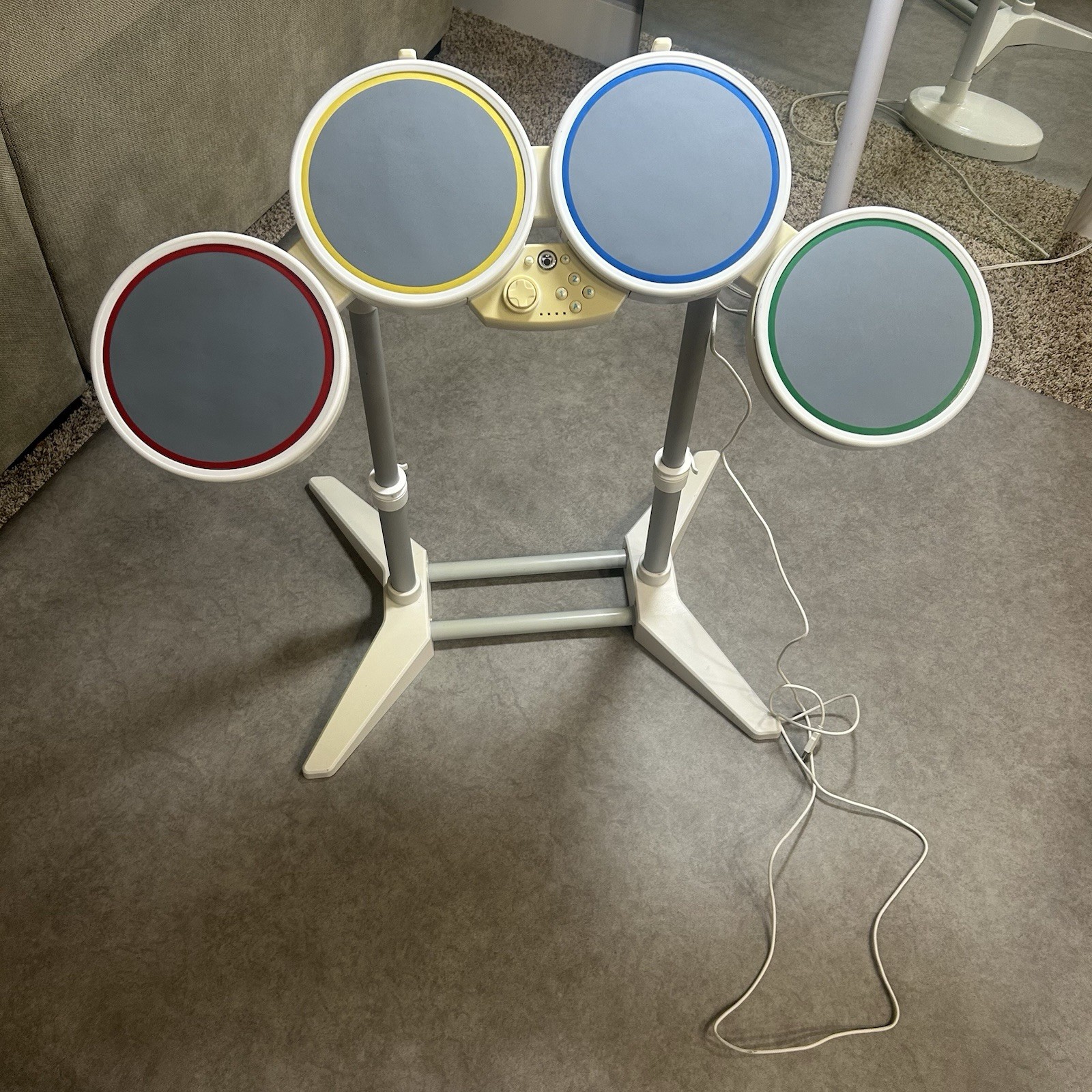 Harmonix Rock Band Drum Set Wired USB Ergonomic Multi-Color for Nintendo Wii