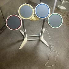Harmonix Rock Band Drum Set Wired USB Ergonomic Multi-Color for Nintendo Wii