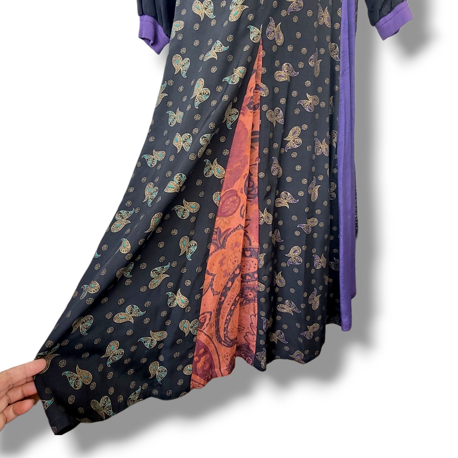 Staley Gretzinger Boho Style Patchwork Paisley Ar… - image 6