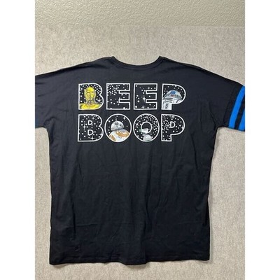 Her Universe Star Wars Beep Boop Droids Long Sleeve Tee Shirt 2X C3P0 R2D2 BB8