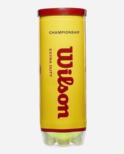 WILSON Championship Tennis Balls single Can 3 balls