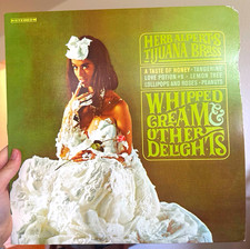 Herb Alpert's Tijuana Brass Whipped Cream & Other Delights 12" LP Stereo HRB 009