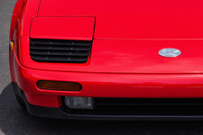 87-89 Nissan Z31 Aftermarket headlight louvers - Black kouki louvers design (2)