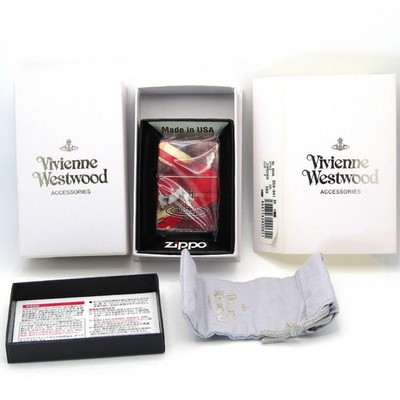 Vivienne Westwood Union Jack Orb Full Wrapped Zippo Oil Lighter