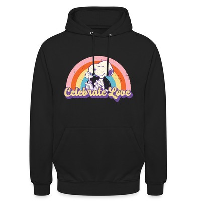 Peanuts Celebrate Love Design Mit Snoopy Unisex Hoodie
