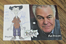 Phil Proctor Actor Autographed 4X6 Photo Postcard "Rugrats" Howard DeVille