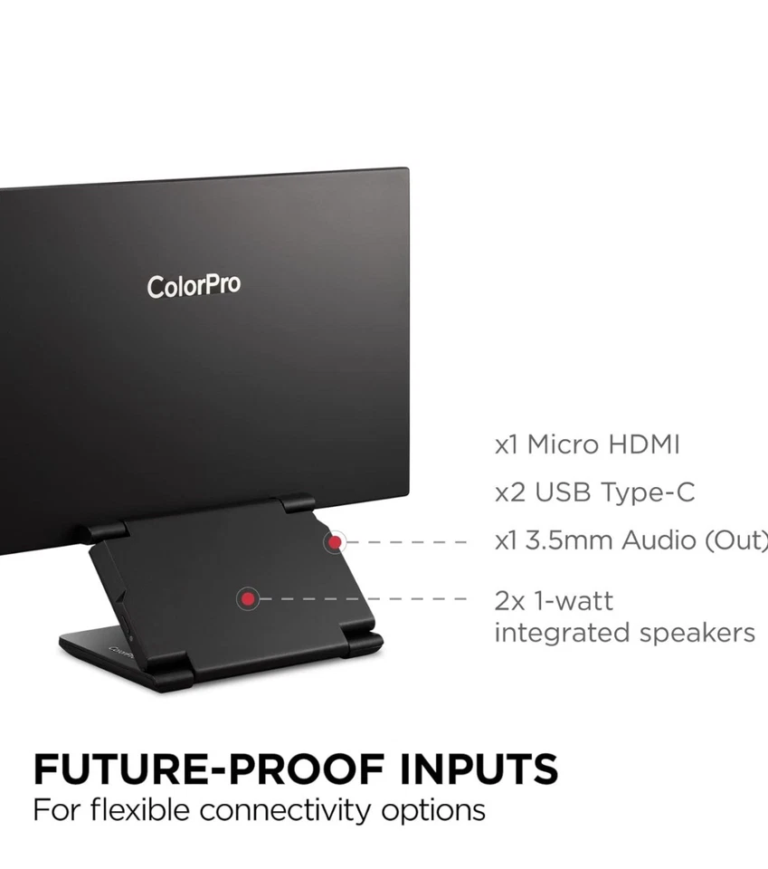 Viewsonic VP Series VP16-OLED Monitor PC 40,6 cm [16] 1920 x 1080 Pixel Full HD  - Imagen 3 de 4