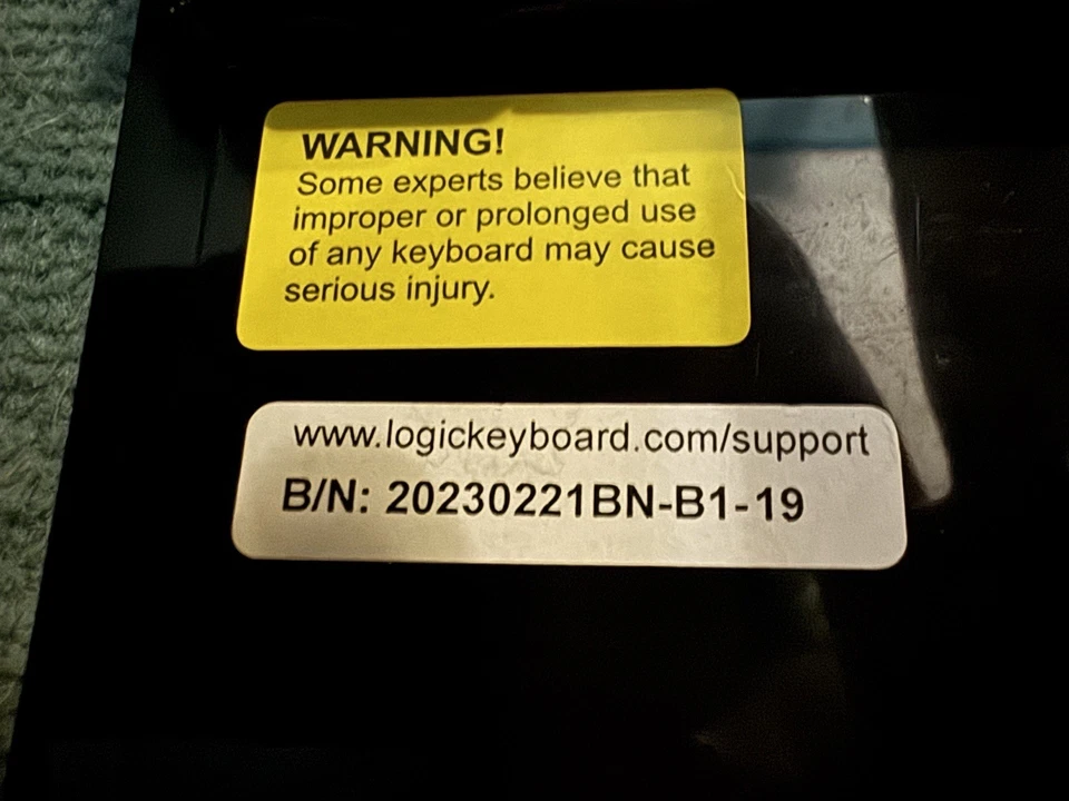 Teclado Lógico ESK-7599 Teclado Braille para Windows, USB A Foto 4 de 4