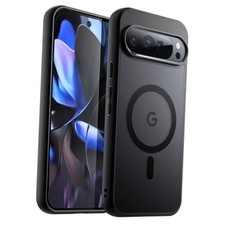 Magnetic Case for Google 2024, Compatible with MagSafe, Pixel 9/9 Pro Obsidian