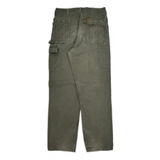 Carhartt Cargo Carpenter Pants - 36W 31L Green Cotton