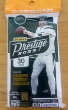 2023 Panini PRESTIGE FOOTBALL  Fat Value Pack Cello NFL Football Cards