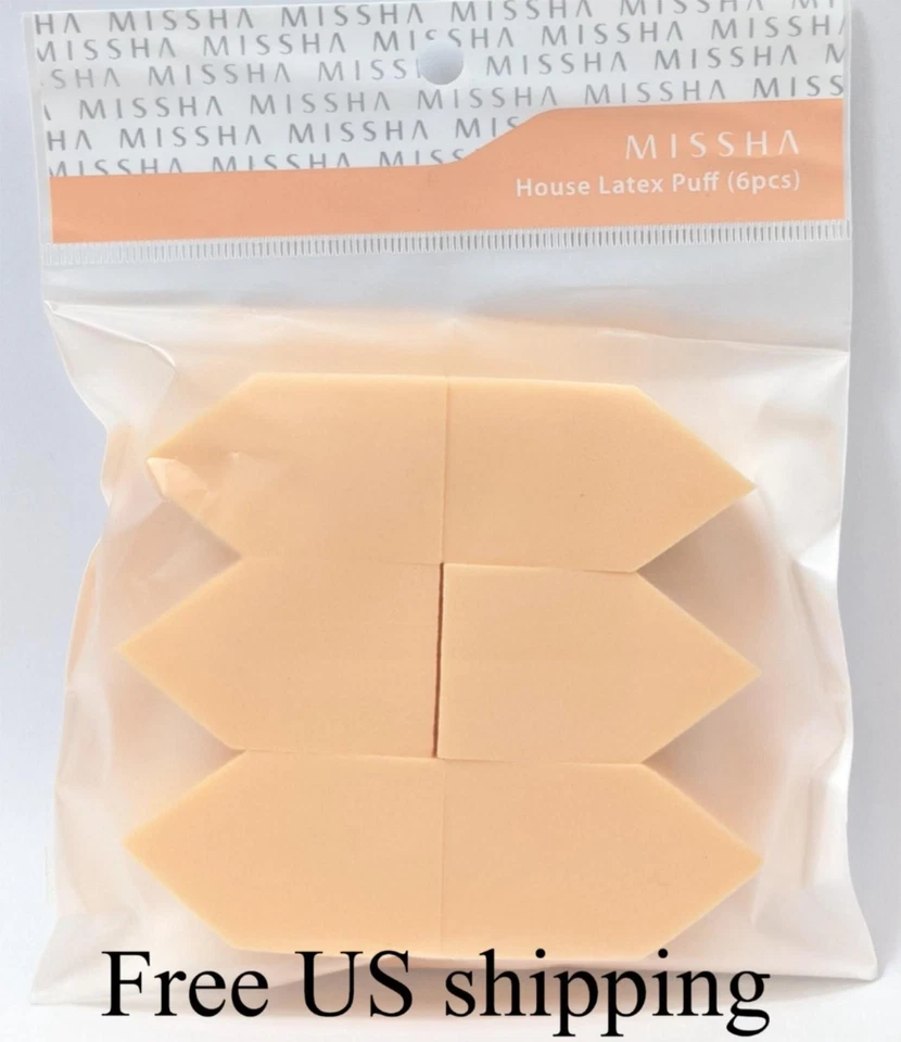 Base de maquillaje esponja soplo embalaje belleza 6 piezas por paquete conjunto de 22 Foto 2 de 3