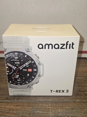 New & Sealed! Amazfit T-Rex 3 48.5mm Fitness Smart Watch w/ Voice Control (Gray)