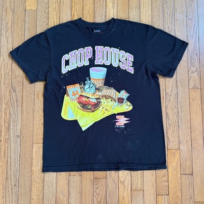 Feels So Good Chop House Graphic Tee Shirt Large Black Mens