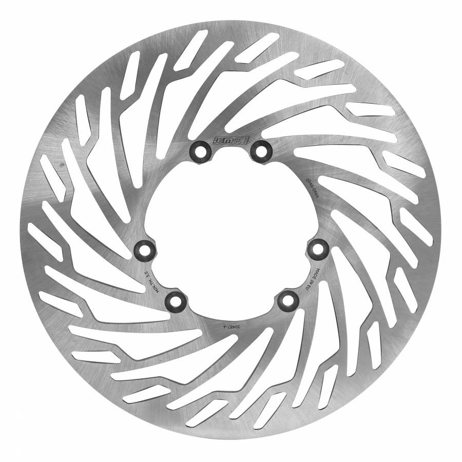 Disque de frein perforé haute dissipation pour Derbi 50 DRD SM Pro