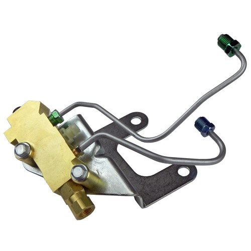 71-80 Camaro Firebird Power Disc Drum Brake Line Kit Proportion Valve Bracket