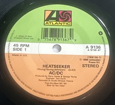 AC/DC 单一图片光碟乙烯唱片| eBay