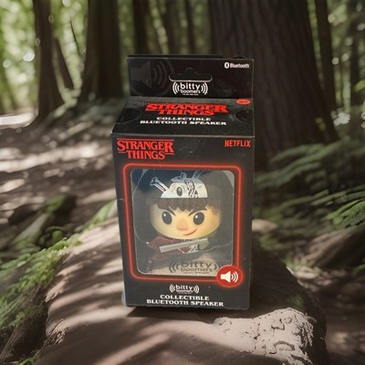 STRANGER THINGS EDDIE MUNSON BLUETOOTH BITTY BOOMERS MINI SPEAKER Netflix - New