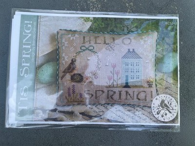 With Thy Needle and Thread- 'Tis Spring cross stitch pattern