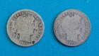 2 Barber Dimes - 1913 and 1914 - 90% U.S. Silver