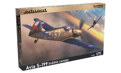 Avia S-199 bubble canopy - Profipack - / 1:72 - Eduard Models