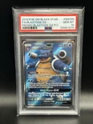 2019 Pokemon BLASTOISE GX SM Black Star Promo SM189 Full Art PSA 10