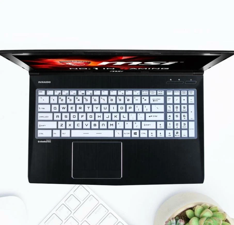 2X Keyboard Skin for MSI GS70 GS60 GT72 GE62 GE72 PE60 PE70 GT62 GL62 GL62M - Image 2 of 4