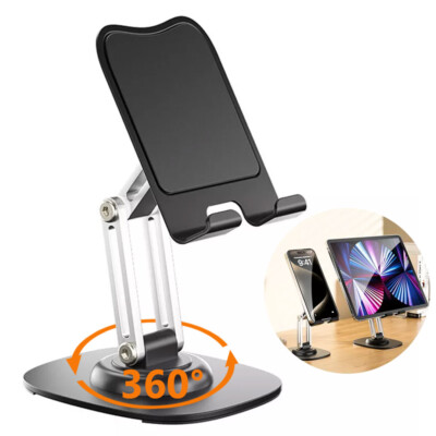 For Cell Phone iPad iPhone Tablet Stand Desk Holder Mount Universal Adjustable