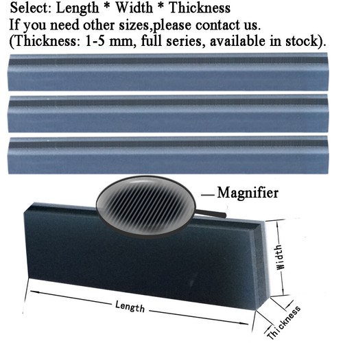 Conductive Rubber Strip LCD connector Conducting Zebra Strip for LCD---3Strips - Afbeelding 1 van 2