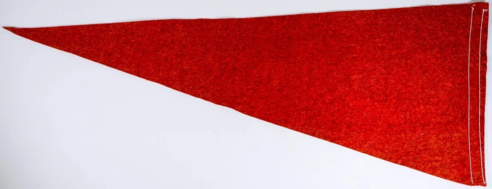 RARE Original 1930's Baseball Cincinnati Reds Stadium Souvenir Full Size Pennant - Image 4 of 4