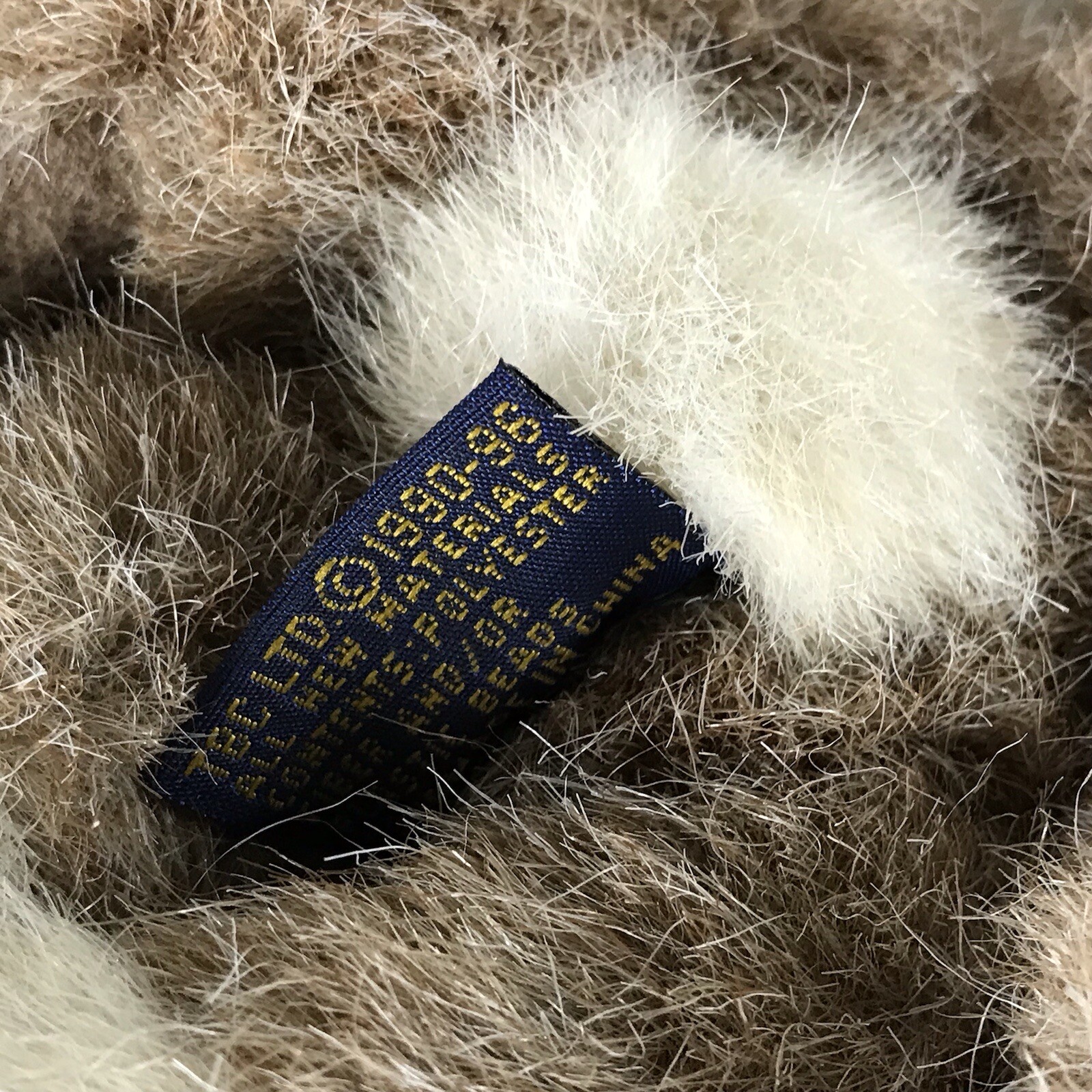 VINTAGE THE BOYD COLLECTION BROWN CREAM JOINTED BUNNY RABBIT 8" PLUSH