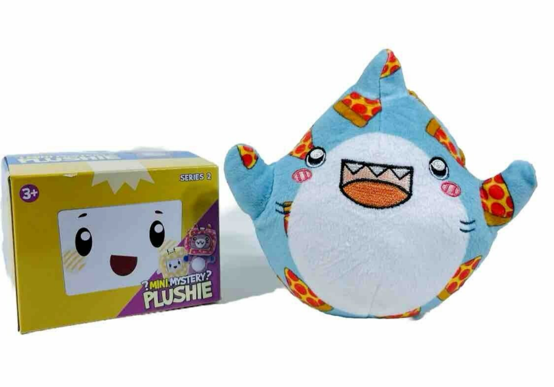 Lanky Box Mystery Plushie PIZZA PARTY Thicc SHARK Mini Collectible