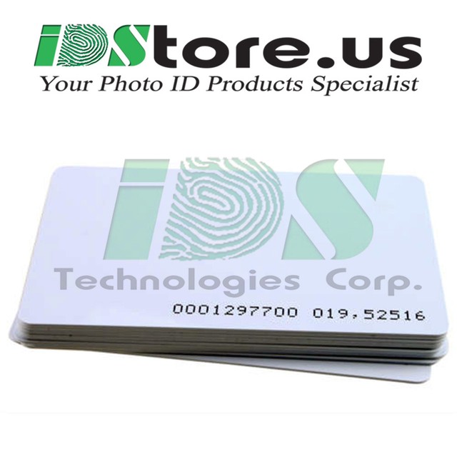 1386LGGMN 125 khz Programmed 26-Bit ISO HID compatible Proximity Cards ...