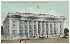 US Court House, Custom House and Post Office, Seattle, Washington ca.1910
