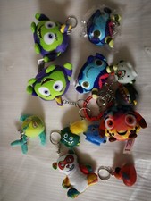 Lot of 12 American Heart Association Plush or Vinyl Key chains Party Gift