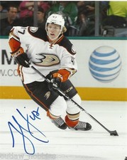 Anaheim Ducks Hampus Lindholm Autographed Signed 8x10 Photo COA A
